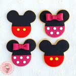 Como decorar galletas de Mickey y Minnie Mouse