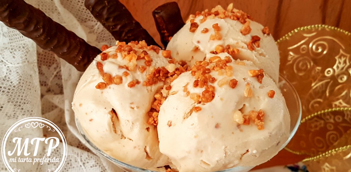 Helado de turrón