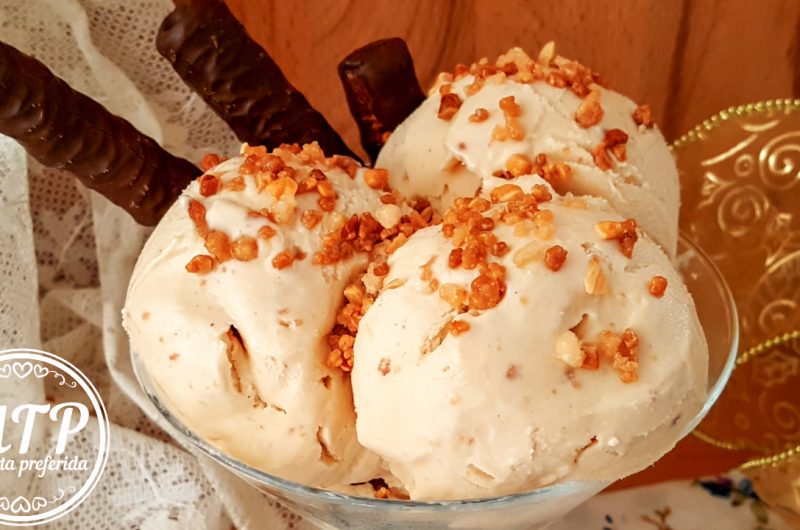 Helado de turrón